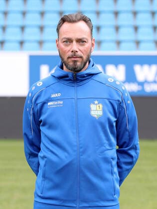 Teampraesentation Chemnitz Fussball 3.Liga Physiotherapeut Friedrich Ramminger; Chemnitzer FC; 3.Liga, Porträttermin 2019 2020 , Chemnitz, 16.10.2019, Stadion Chemnitz, Fussball ,