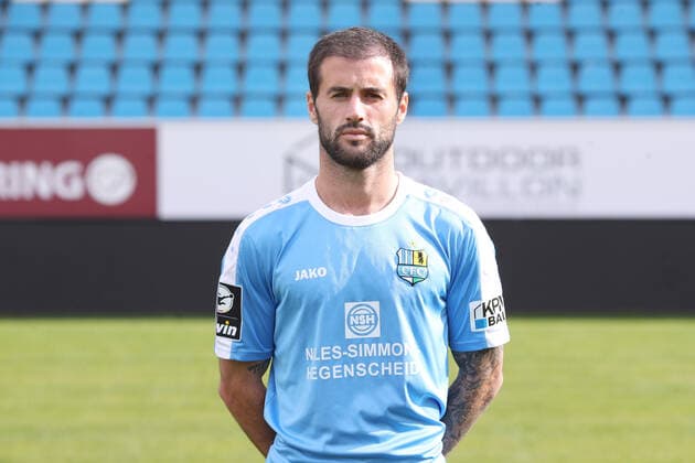 Teampraesentation Chemnitz Fussball 3.Liga Thomas Doyle; Chemnitzer FC; 3.Liga, Porträttermin 2019 2020 , Chemnitz, 16.10.2019, Stadion Chemnitz, Fussball ,