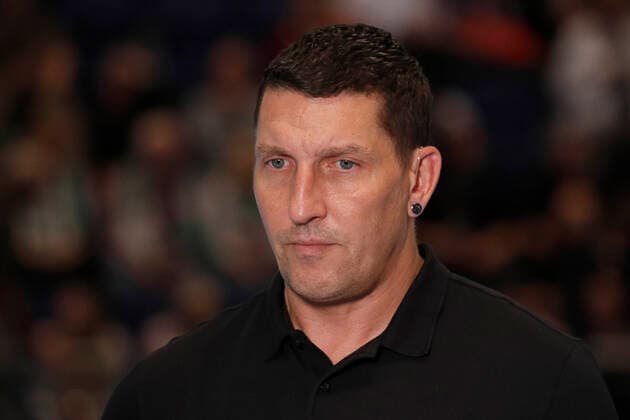 17.10.2019, TUI Arena, Hannover, Ligaspiel, 1. Bundesliga, TSV Hannover-Burgdorf vs Rhein-Neckar Loewen, im Bild Stefan Kretzschmar TSV Hannover-Burgdorf vs Rhein-Neckar Loewen