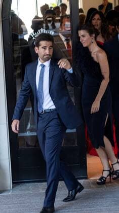 Spanish tennis player Marc Lopez leaves a hotel in Pollenca, Mallorca, Balearic Islands, Spain, 19 October 2019, to attend Spanish tennis player Rafael Nada s wedding. Nadal will marry long-tim partner Maria Francisca Perello Xisca on a private ceremony held at the Pollenca Bay in Mallorca. Guests arrive for Rafa Nadal and Xisca s weeding !ACHTUNG: NUR REDAKTIONELLE NUTZUNG!  Copyright: xCatixCladerax GRAF3199 20191019-637070938631066377