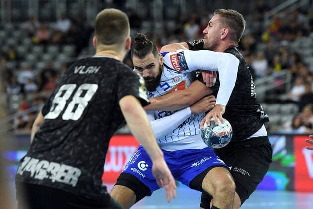Zagreb: VELUX EHF Champions League, RK PPD Zagreb - SC MOL-Pick Szeged 20.10.2019., Croatia, Zagreb, Arena Zagreb, - VELUX EHF Liga Champions League, group A, 5th round, RK PPD Zagreb - SC MOL-Pick Szeged. Jorge Pena Maqueda  MarkoxLukunic PIXSELL