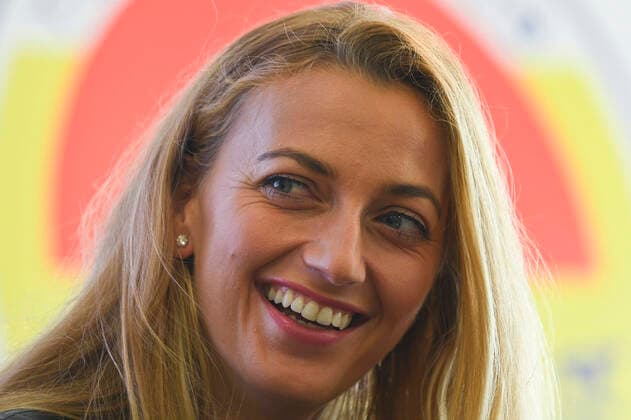 Sport Bilder des Tages Czech tennis player Petra Kvitova meets with journalists prior her departure to the WTA, Tennis Damen Finals, on October 21, 2019, in Prague, Czech Republic. (CTKxPhoto MichalxKamaryt) CTKPhotoP201910210463601  kmt 1