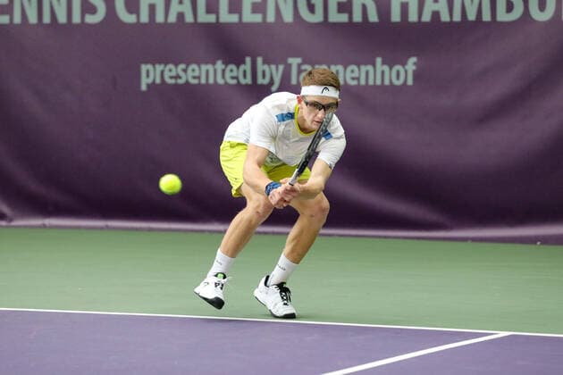 Osman TORSKI (GER), Tennis Challenger Hamburg 2019, ATP, Tennis Herren Challenger Tour, Hamburg, 22.10.2019,