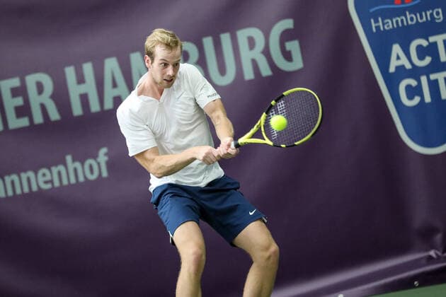 Botic VAN DE ZANDSCHULP (NED), Tennis Challenger Hamburg 2019, ATP, Tennis Herren Challenger Tour, Hamburg, 22.10.2019,