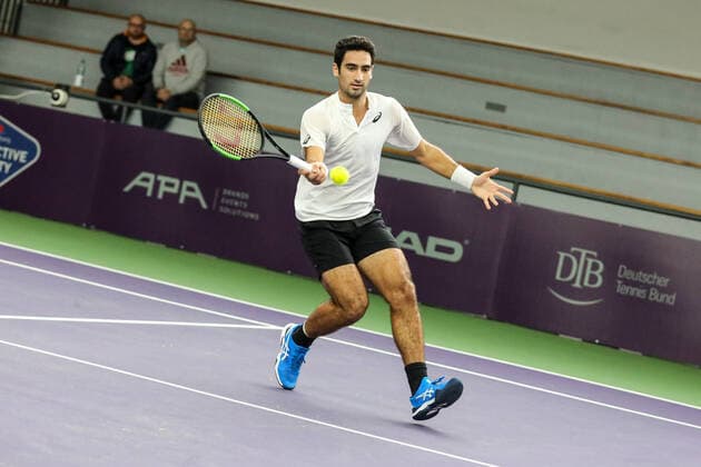 Cem ILKEL (TUR), Tennis Challenger Hamburg 2019, ATP, Tennis Herren Challenger Tour, Hamburg, 22.10.2019,