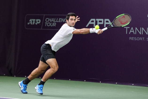 Cem ILKEL (TUR), Tennis Challenger Hamburg 2019, ATP, Tennis Herren Challenger Tour, Hamburg, 22.10.2019,