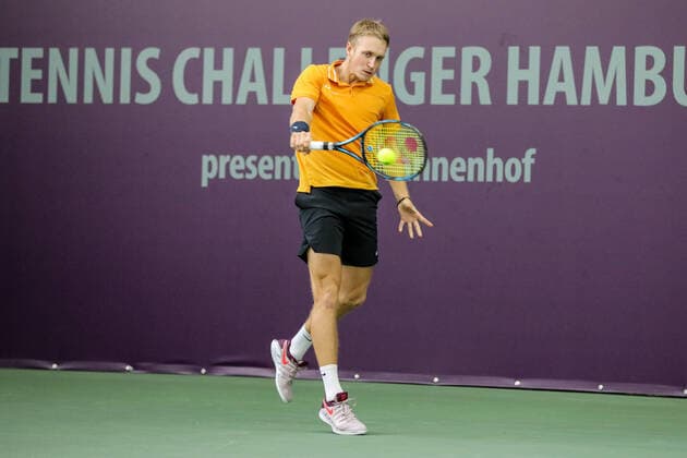 Jelle SELS (NED), Tennis Challenger Hamburg 2019, ATP, Tennis Herren Challenger Tour, Hamburg, 22.10.2019,