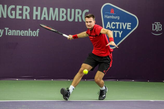 Vadym URSU (UKR), Tennis Challenger Hamburg 2019, ATP, Tennis Herren Challenger Tour, Hamburg, 22.10.2019,