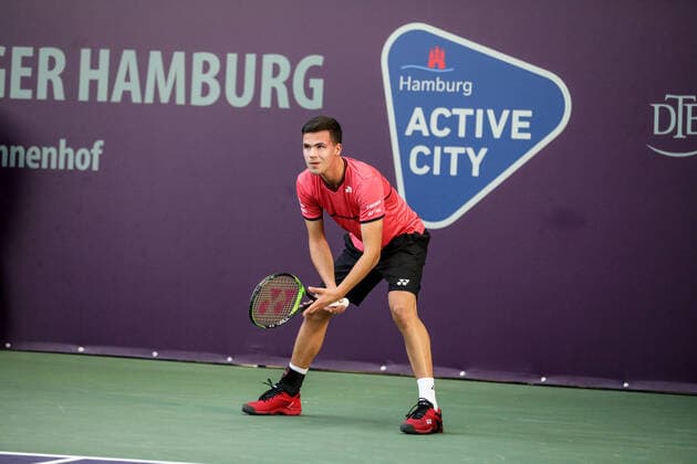 Daniel ALTMAIER (GER), Tennis Challenger Hamburg 2019, ATP, Tennis Herren Challenger Tour, Hamburg, 22.10.2019,