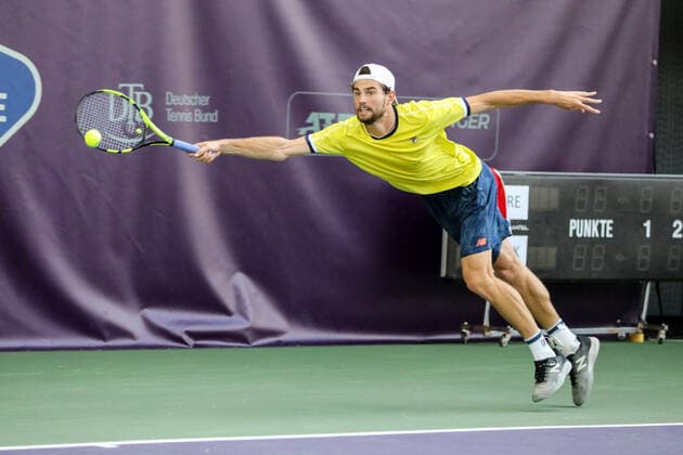 Maxime CRESSY (USA), Tennis Challenger Hamburg 2019, ATP, Tennis Herren Challenger Tour, Hamburg, 22.10.2019,