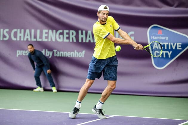 Maxime CRESSY (USA), Tennis Challenger Hamburg 2019, ATP, Tennis Herren Challenger Tour, Hamburg, 22.10.2019,