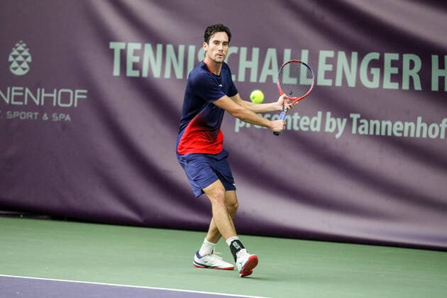 Gianluca MAGER (ITA) 3 , Tennis Challenger Hamburg 2019, ATP, Tennis Herren Challenger Tour, Hamburg, 22.10.2019,