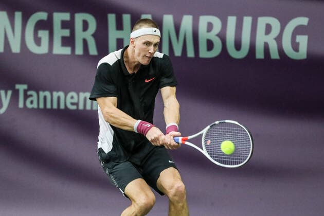 Jan CHOINSKI (GBR), Tennis Challenger Hamburg 2019, ATP, Tennis Herren Challenger Tour, Hamburg, 22.10.2019,