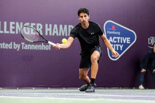 Altug CELIKBILEK (TUR), Tennis Challenger Hamburg 2019, ATP, Tennis Herren Challenger Tour, Hamburg, 22.10.2019,