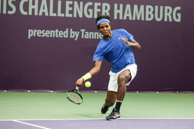 Elias YMER (SWE) 2 , Tennis Challenger Hamburg 2019, ATP, Tennis Herren Challenger Tour, Hamburg, 23.10.2019,