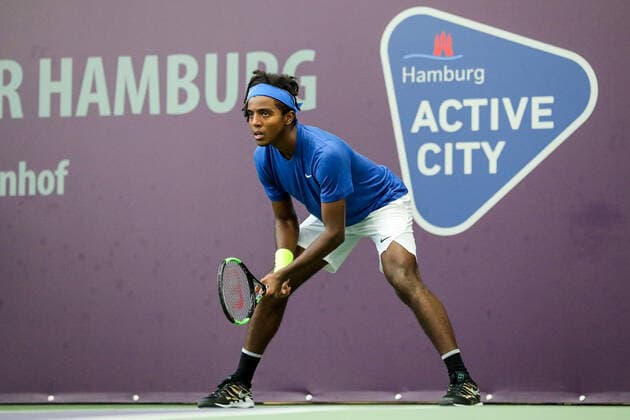 Elias YMER (SWE) 2 , Tennis Challenger Hamburg 2019, ATP, Tennis Herren Challenger Tour, Hamburg, 23.10.2019,