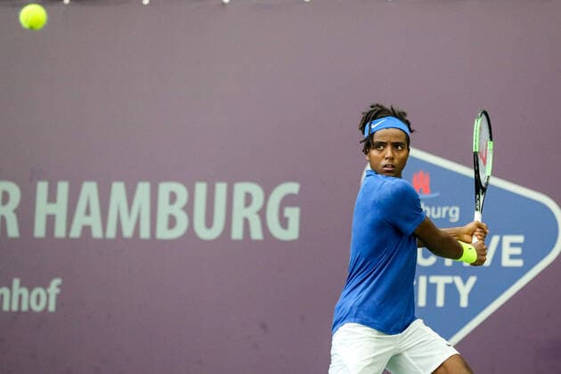 Elias YMER (SWE) 2 , Tennis Challenger Hamburg 2019, ATP, Tennis Herren Challenger Tour, Hamburg, 23.10.2019,