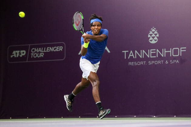 Elias YMER (SWE) 2 , Tennis Challenger Hamburg 2019, ATP, Tennis Herren Challenger Tour, Hamburg, 23.10.2019,