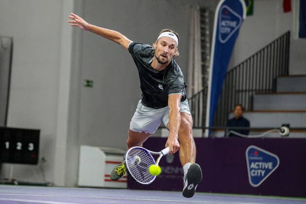 Ruben BEMELMANS (BEL), Tennis Challenger Hamburg 2019, ATP, Tennis Herren Challenger Tour, Hamburg, 23.10.2019,