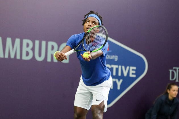 Elias YMER (SWE) 2 , Tennis Challenger Hamburg 2019, ATP, Tennis Herren Challenger Tour, Hamburg, 23.10.2019,