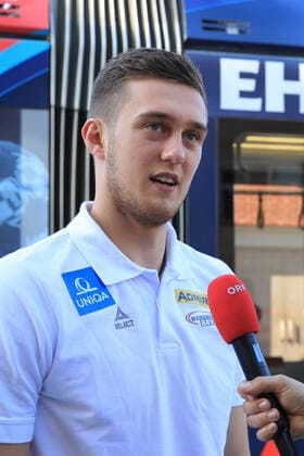 HANDBALL - OEHB press conference, PK, Pressekonferenz GRAZ,AUSTRIA,23.OCT.19 - HANDBALL - EHF European Championship, EM, Europameisterschaft 2020, preview, OEHB press conference. Image shows Nikola Bilyk (AUT). GEPAxpictures xMarioxBuehner
