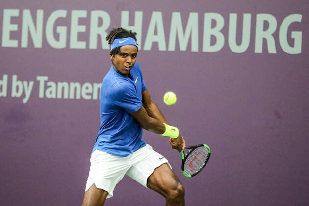 Elias YMER (SWE) 2 , Tennis Challenger Hamburg 2019, ATP, Tennis Herren Challenger Tour, Hamburg, 23.10.2019,