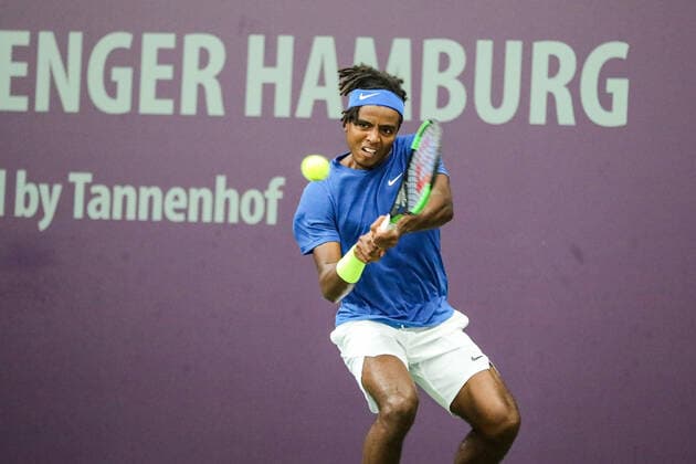 Elias YMER (SWE) 2 , Tennis Challenger Hamburg 2019, ATP, Tennis Herren Challenger Tour, Hamburg, 23.10.2019,