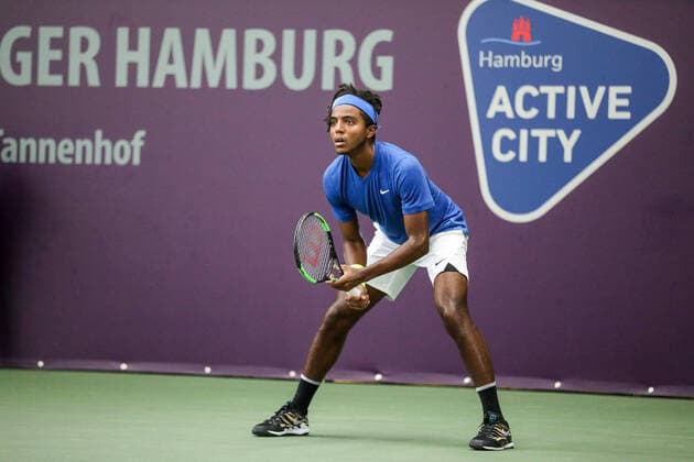 Elias YMER (SWE) 2 , Tennis Challenger Hamburg 2019, ATP, Tennis Herren Challenger Tour, Hamburg, 23.10.2019,