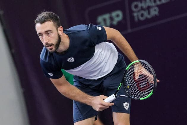 Nikola MILOJEVIC (SRB) 11 , Tennis Challenger Hamburg 2019, ATP, Tennis Herren Challenger Tour, Hamburg, 23.10.2019,