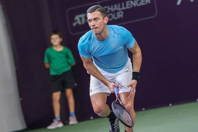 Tobias KAMKE (GER), Tennis Challenger Hamburg 2019, ATP, Tennis Herren Challenger Tour, Hamburg, 23.10.2019,