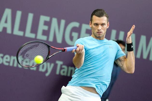 Tobias KAMKE (GER), Tennis Challenger Hamburg 2019, ATP, Tennis Herren Challenger Tour, Hamburg, 23.10.2019,