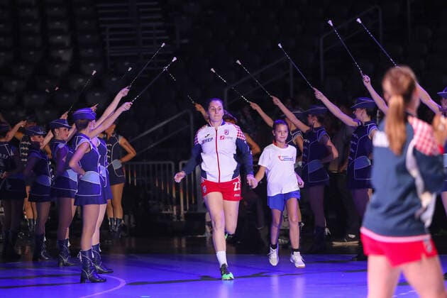 Friendly match between Croatia and Germany at the Zagreb Arena 23.10.2019., Croatia, Zagreb - Friendly handball match between Croatia and Germany at the Zagreb Arena.  LukaxStanzl PIXSELL