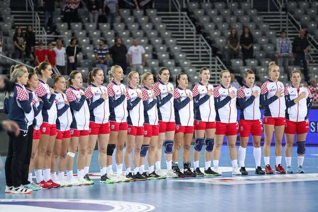Friendly match between Croatia and Germany at the Zagreb Arena 23.10.2019., Croatia, Zagreb - Friendly handball match between Croatia and Germany at the Zagreb Arena.  LukaxStanzl PIXSELL