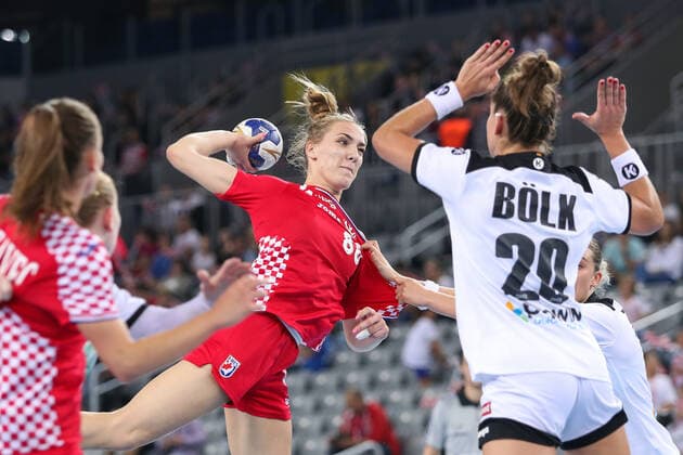 Friendly match between Croatia and Germany at the Zagreb Arena 23.10.2019., Croatia, Zagreb - Friendly handball match between Croatia and Germany at the Zagreb Arena. Kristina Prkacin  LukaxStanzl PIXSELL