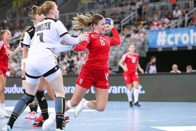 Friendly match between Croatia and Germany at the Zagreb Arena 23.10.2019., Croatia, Zagreb - Friendly handball match between Croatia and Germany at the Zagreb Arena. Dora Kalaus  LukaxStanzl PIXSELL