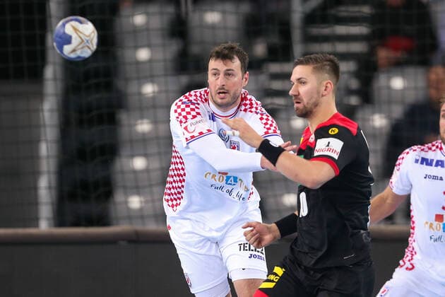 Friendly match between Croatia and Germany at the Zagreb Arena 23.10.2019., Croatia, Zagreb - Friendly handball match between Croatia and Germany at the Zagreb Arena. Domagoj Duvnjak.  LukaxStanzl PIXSELL