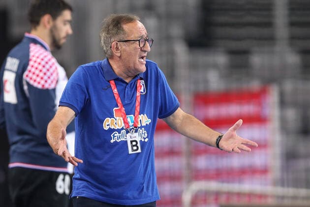 Friendly match between Croatia and Germany at the Zagreb Arena 23.10.2019., Croatia, Zagreb - Friendly handball match between Croatia and Germany at the Zagreb Arena. Lino Cervar.  LukaxStanzl PIXSELL