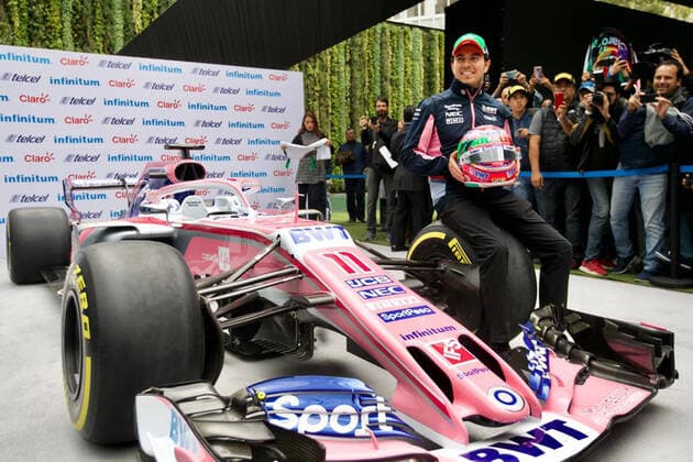 October 23, 2019: EUM20191023DEP02.JPG.CIUDAD DE MEXICO. MotoringAutomovilismo- Sergio Perez.- 23 de octubre de 2019. El piloto Sergio Perez senala que penso que la Formula 1 no iba a regresar a Mexico. El mexicano correra en el Gran Premio de Mexico el 27 de octubre de 2019. Foto: Agencia EL UNIVERSALGerman EspinosaEELG Latin News: October 23, 2019 Copyright: xElxUniversalx