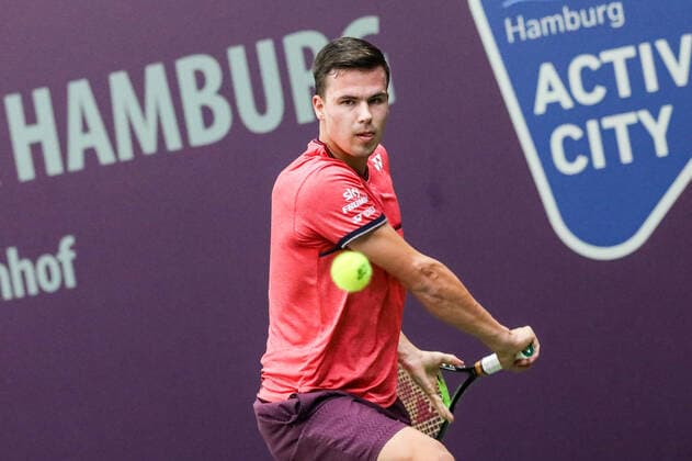 Daniel ALTMAIER (GER), Tennis Challenger Hamburg 2019, ATP, Tennis Herren Challenger Tour, Hamburg, 24.10.2019,