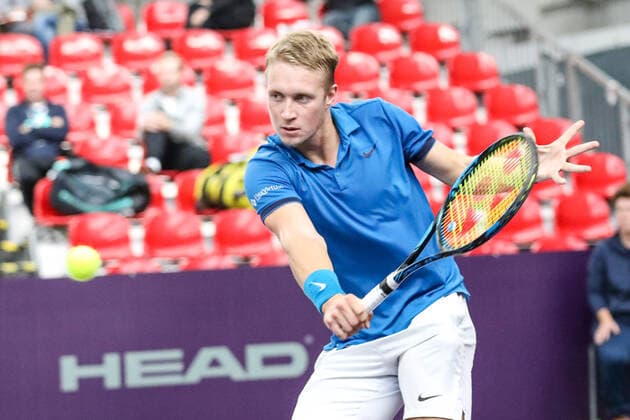 Jelle SELS (NED), Tennis Challenger Hamburg 2019, ATP, Tennis Herren Challenger Tour, Hamburg, 24.10.2019,