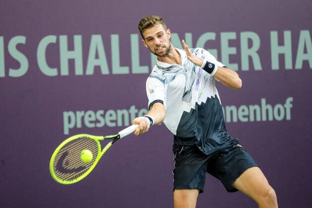 Stefano NAPOLITANO (ITA), Tennis Challenger Hamburg 2019, ATP, Tennis Herren Challenger Tour, Hamburg, 24.10.2019,