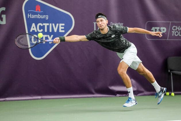 Sergiy STAKHOVSKY (UKR) 4 , Tennis Challenger Hamburg 2019, ATP, Tennis Herren Challenger Tour, Hamburg, 24.10.2019,