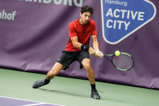 Altug CELIKBILEK (TUR), Tennis Challenger Hamburg 2019, ATP, Tennis Herren Challenger Tour, Hamburg, 24.10.2019,