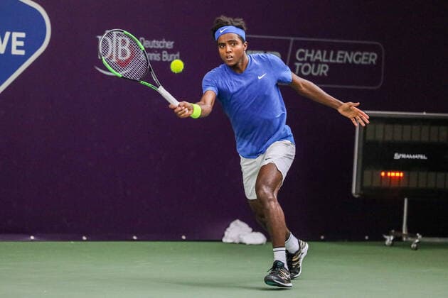 Elias YMER (SWE) 2 , Tennis Challenger Hamburg 2019, ATP, Tennis Herren Challenger Tour, Hamburg, 24.10.2019,