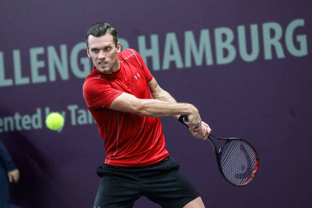 Tobias KAMKE (GER), Tennis Challenger Hamburg 2019, ATP, Tennis Herren Challenger Tour, Hamburg, 24.10.2019,