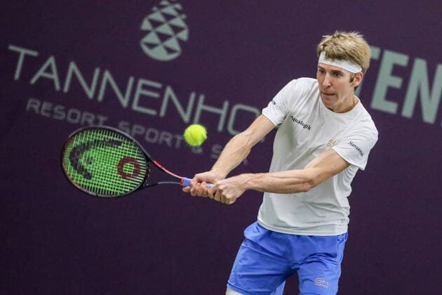 Cedrik-Marcel STEBE (GER), Tennis Challenger Hamburg 2019, ATP, Tennis Herren Challenger Tour, Hamburg, 24.10.2019,