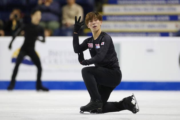 Keiji Tanaka (JPN), OCTOBER 24, 2019 - Figure skating, Eiskunstlauf : ISU Grand Prix of Figure Skating 2019 2020 2019 Skate Canada International Men s Practice at Prospera Place, Kelowna, Canada. Noxthirdxpartyxsales  (115080220)