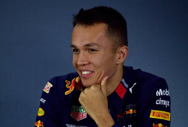 Alexander Albon, Red Bull Racing, formula 1 GP, Mexiko, Mexiko Stadt, 25.10.2019 Photo:mspb Jerry Andre Alexander Albon, formula 1 GP, Mexiko,