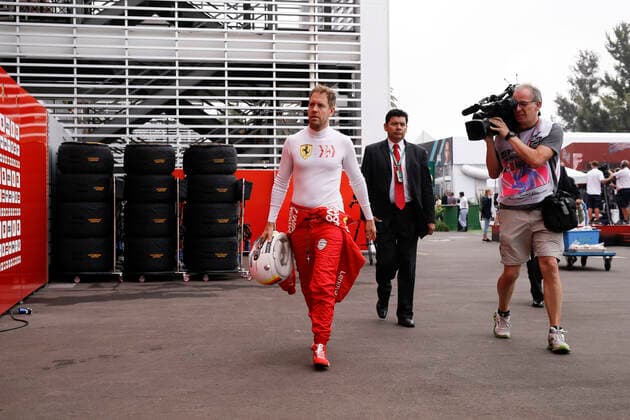 Motorsports: FIA Formula One World Championship, WM, Weltmeisterschaft 2019, Grand Prix of Mexico, 5 Sebastian Vettel (GER, Scuderia Ferrari Mission Winnow), Mexico-City Mexico