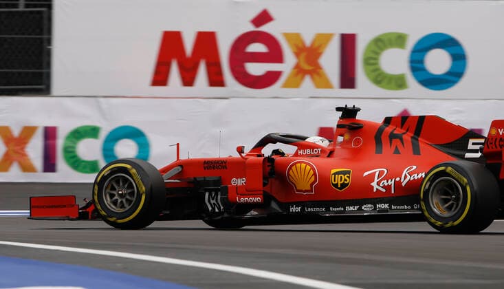 Motorsports: FIA Formula One World Championship, WM, Weltmeisterschaft 2019, Grand Prix of Mexico, 5 Sebastian Vettel (GER, Scuderia Ferrari Mission Winnow), Mexico-City Mexico